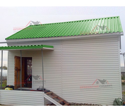 Купить профлист НС35-0.5, Ширина-1100, Полиэстер RAL6018 