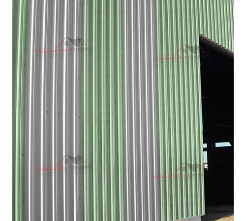 Купить профилированный лист НС35-0.5, Ширина-1100, Norman RAL6019 