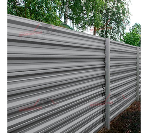 Купить профнастил НС35-0.6, Ширина-1100, Полиэстер RAL7004 