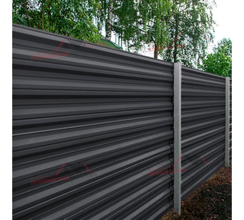 Купить профнастил НС35-0.45, Ширина-1100, Viking RAL7024 