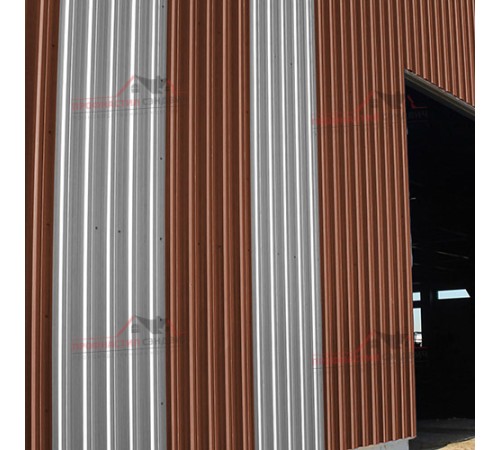 Купить профилированный лист НС35-0.5, Ширина-1100, Viking E RAL8004 