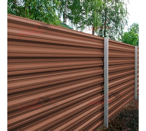 Купить профнастил НС35-0.5, Ширина-1100, Viking E RAL8004 