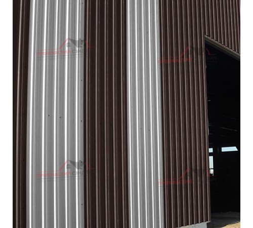 Купить профилированный лист НС35-0.65, Ширина-1100, Полиэстер RAL8017 