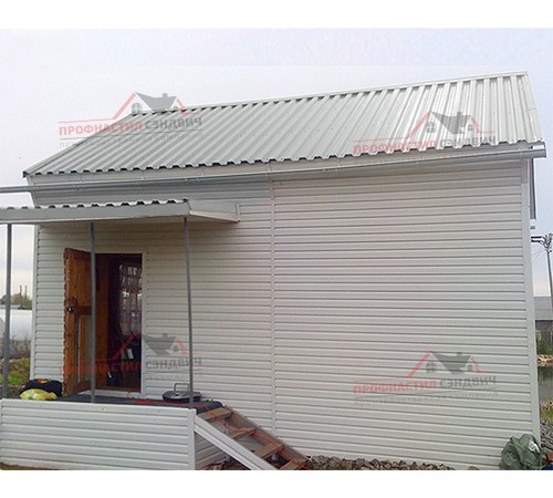 Купить профлист НС35-0.45, Ширина-1100, Полиэстер RAL9006 