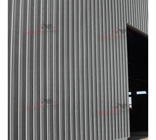 Купить профилированный лист НС35-0.5, Ширина-1100, Norman RAL9006 