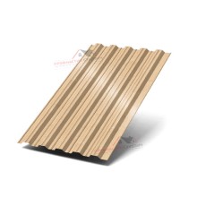 Профилированный лист НС35-0.5, Ширина-1100, ECOSTEEL Клен