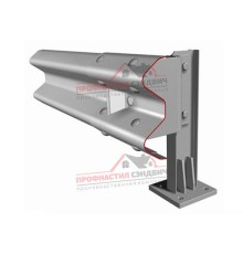 Дорожное барьерное ограждение 21ДО-К/С-0,75-3-12(СД-1/LC)