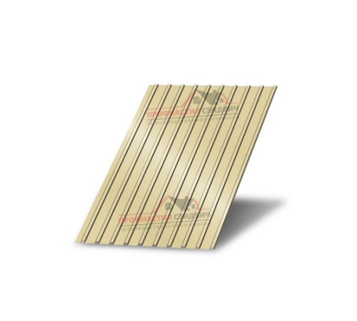 Купить профнастил С10 с нестандартной шириной 1 м толщина 0,35 окрашенный 