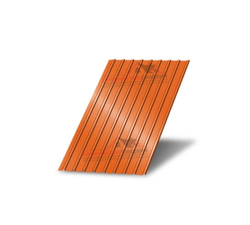 Купить профнастил С10 с нестандартной шириной 0,90 м толщина 0,55 окрашенный 