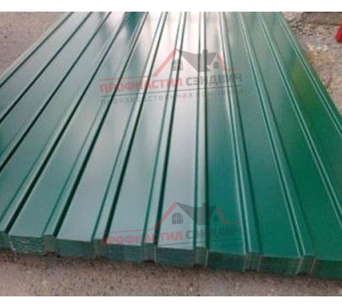 Купить профнастил С10 с нестандартной шириной 0,80 м толщина 0,6 окрашенный 