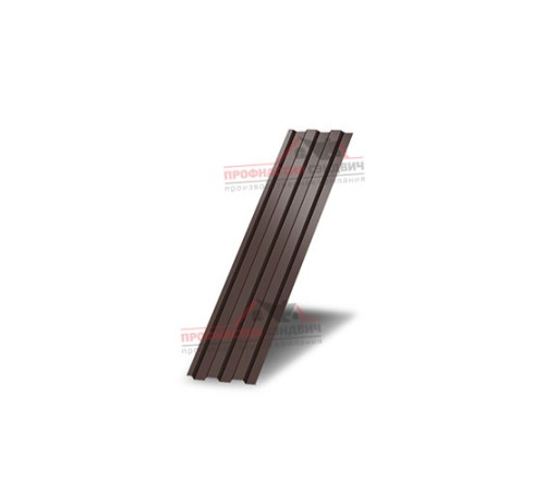 Купить профнастил С8 с нестандартной шириной 0,30 м толщина 0,55 окрашенный 