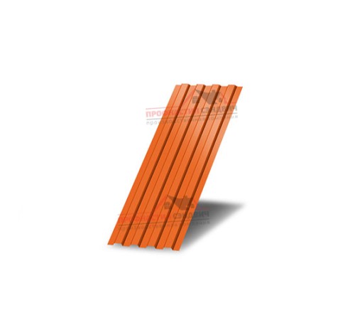 Купить профнастил С8 с нестандартной шириной 0,50 м толщина 0,5 окрашенный 