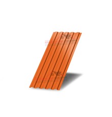 Профнастил С8 с нестандартной шириной 0,60 м толщина 0,5 окрашенный