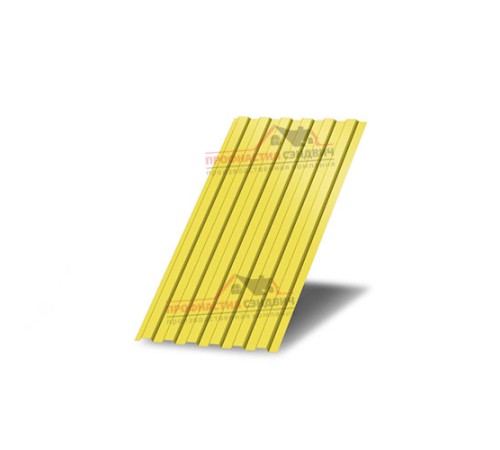 Купить профнастил С8 с нестандартной шириной 0,70 м толщина 0,4 окрашенный 