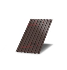 Профнастил С8 с нестандартной шириной 0,80 м толщина 0,55 окрашенный