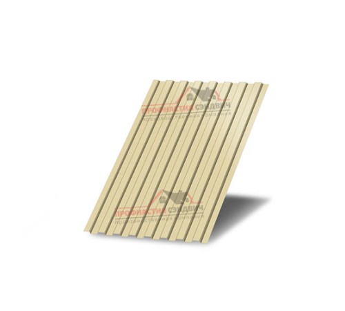 Купить профнастил С8 с нестандартной шириной 0,90 м толщина 0,35 окрашенный 