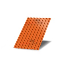 Профнастил С8 с нестандартной шириной 0,90 м толщина 0,5 окрашенный