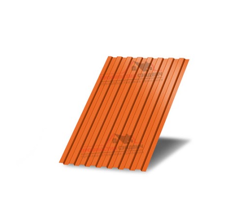 Купить профнастил С8 с нестандартной шириной 0,90 м толщина 0,5 окрашенный 