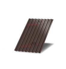 Профнастил С8 с нестандартной шириной 0,90 м толщина 0,55 окрашенный