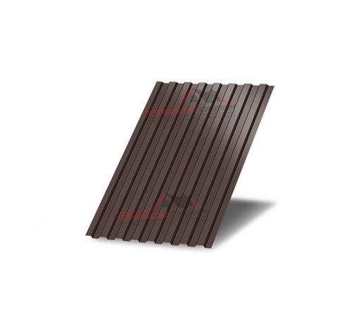 Купить профнастил С8 с нестандартной шириной 0,90 м толщина 0,55 окрашенный 