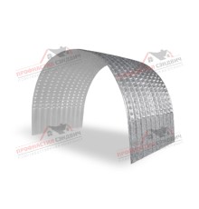 Профнастил оцинкованный С18ПГ-1000-0.5 цена за м2