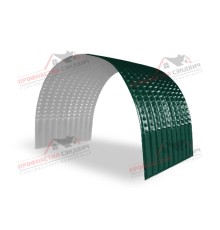 Профнастил окрашенный С18ПГ-1000-0.5 цена за м2