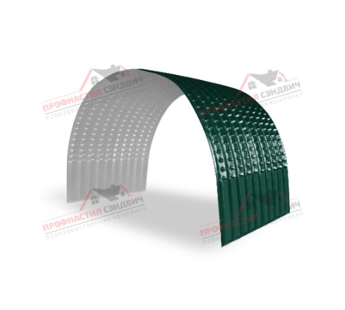 Купить профнастил окрашенный С18ПГ-1000-0.8 цена за м2 