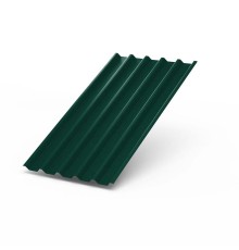 Профнастил С44-0.5, Ширина-1100, PURMAN RAL6005