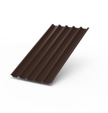 Профнастил С44-0.5, Ширина-1100, PURETAN RAL8017