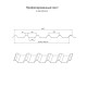 Профнастил С44-1000-0.45 Полиэстер RAL5002