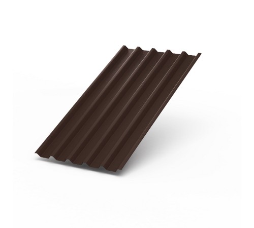 Профнастил С44-1000-0.45 Полиэстер RAL8017