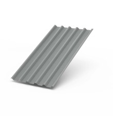 Профнастил С44-0.7, Ширина-1100, Полиэстер RAL9006