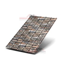 Профнастил ST-15-1175-0.5 Полиэстер Принтек Дикий камень