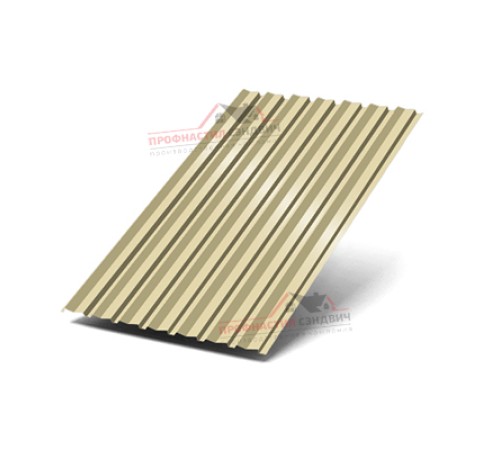 Цена на Профилированный лист С-15-1190-0.4 (с гранью) Полиэстер RAL 1014