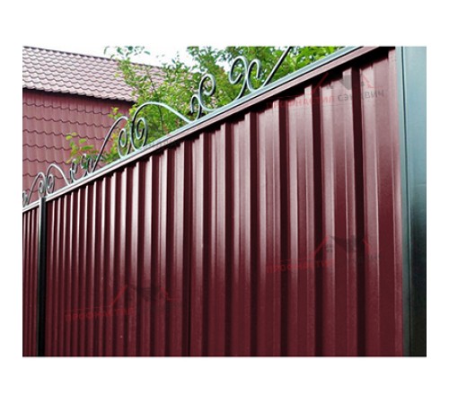 Цена на Профилированный лист С-15-1190-0.4 (с гранью) Полиэстер RAL 3005