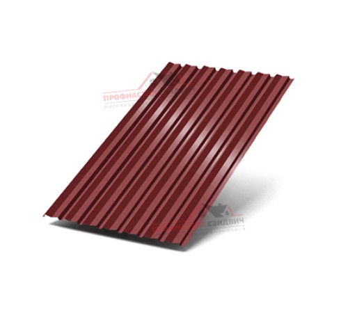 Цена на Профилированный лист С-15-1190-0.45 (с гранью) (Printech) RAL 3011