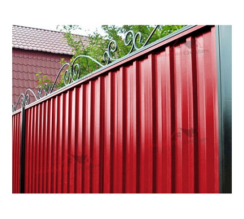 Цена на Профилированный лист С-15-1190-0.45 (с гранью) (Printech) RAL 3020