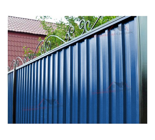 Цена на Профилированный лист С-15-1190-0.4 (с гранью) Полиэстер RAL 5005