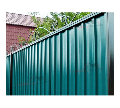 Цена на Профилированный лист С-15-1190-0.4 (с гранью) Полиэстер RAL 5021