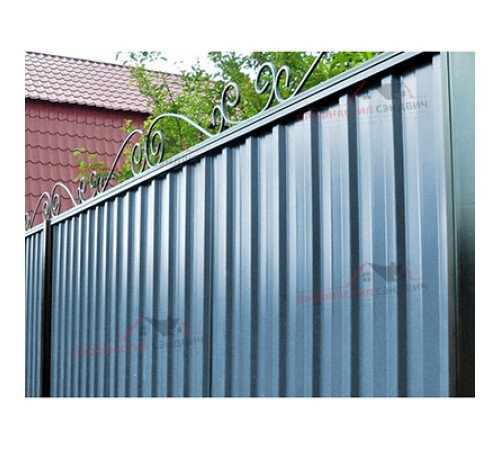 Цена на Профилированный лист С-15-1190-0.45 (с гранью) (Printech) RAL 5024