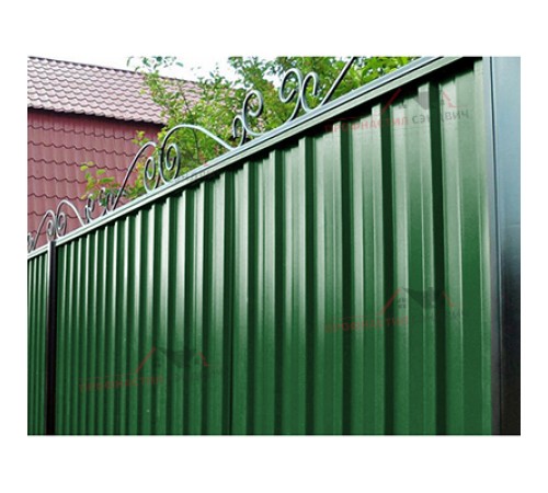 Цена на Профилированный лист С-15-1190-0.45 (с гранью) (Printech) RAL 6002