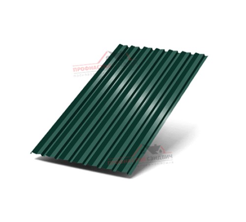 Цена на Профилированный лист С-15-1190-0.45 (с гранью) (Printech) RAL 6005