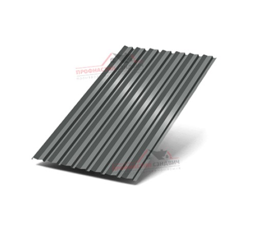 Цена на Профилированный лист С-15-1190-0.4 (с гранью) Полиэстер RAL 7005