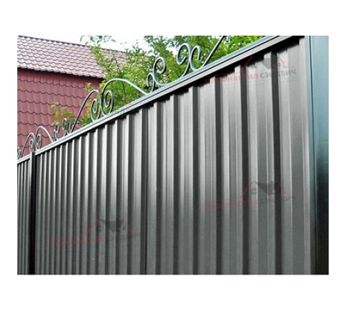 Цена на Профилированный лист С-15-1190-0.4 (с гранью) Полиэстер RAL 7005