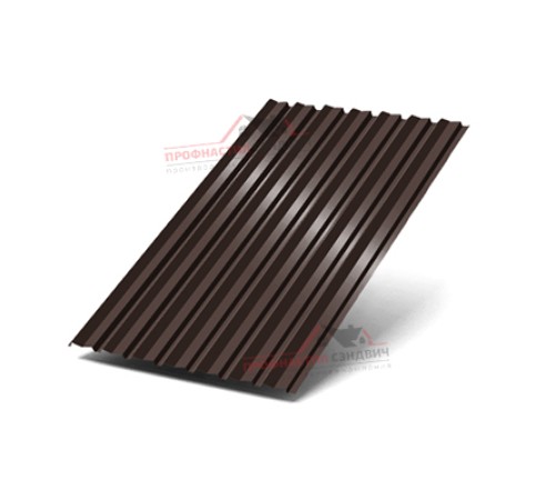 Цена на Профилированный лист С-15-1190-0.4 (с гранью) Полиэстер RAL 8017