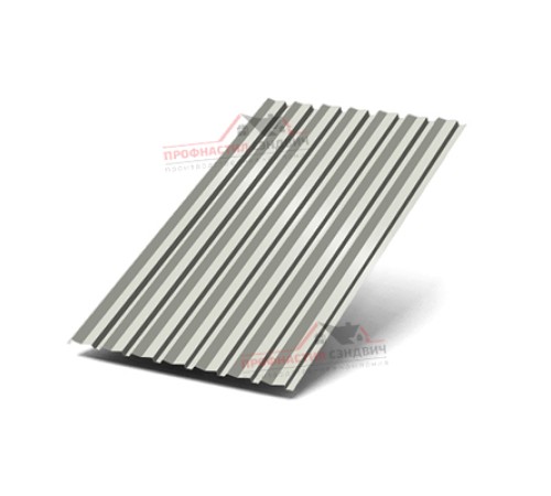 Цена на Профилированный лист С-15-1190-0.5 (с гранью) (Rooftop Glance) RAL 9002