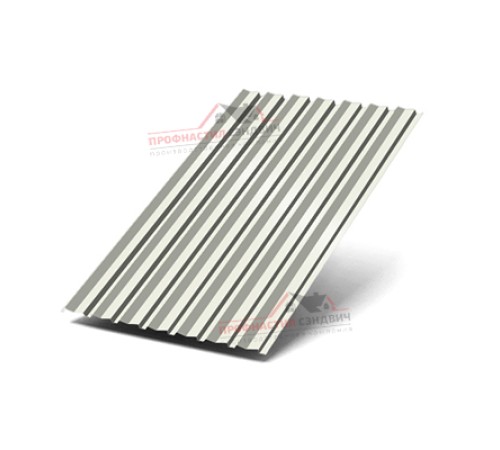 Цена на Профилированный лист С-15-1190-0.4 (с гранью) Полиэстер RAL 9003