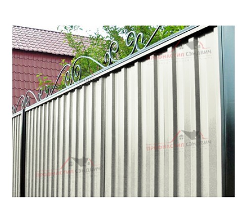 Цена на Профилированный лист С-15-1190-0.4 (с гранью) Полиэстер RAL 9003