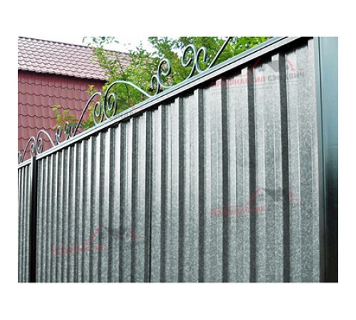 Цена на Профилированный лист С-15-1190-0.45 (с гранью) Оцинкованный