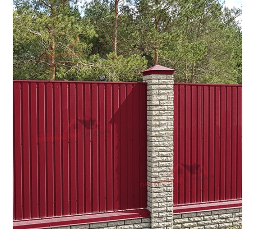 Купить профнастил окрашенный С18-800-0.4 цена за м2 